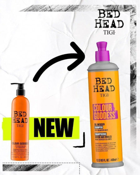 Tigi Bed Head Colour Goddess Shampoo - Підсилюючий колір шампунь - 1