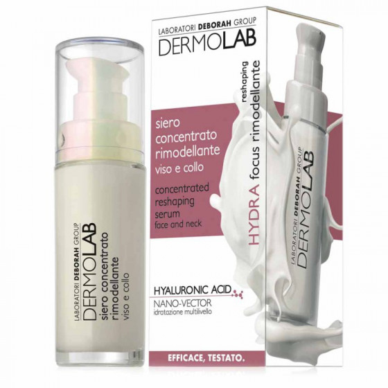 Deborah Dermolab Concentrated Reshaping Serum Face And Neck - Моделююча сироватка для шкіри обличчя і шиї