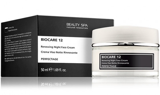 Beauty Spa Bio-Care 12 - Нічний перлинний крем для обличчя та шиї