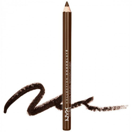 NYX Kohl Kajal Brown Liner (Collection Chocolate) - Олівець для підводки внутрішнього повіка