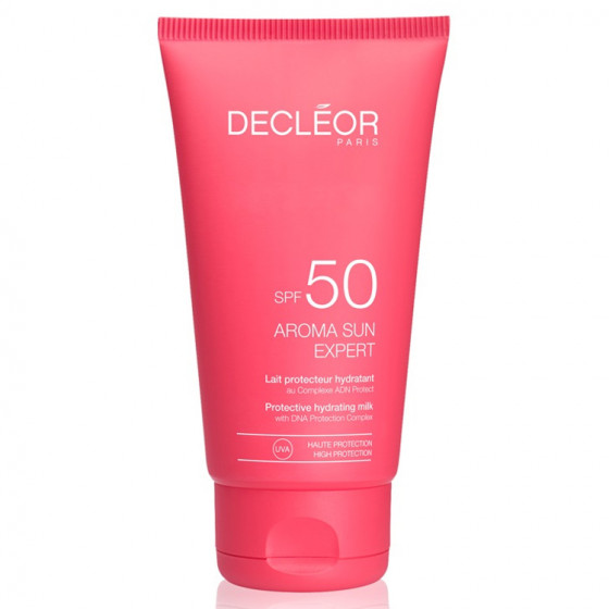 Decleor Aroma Sun Creme Protectrice Anti-Rides SPF50 - Сонцезахисний крем для обличчя з антивіковим ефектом SPF50