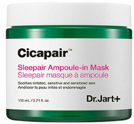 Dr.Jart+ Cicapair Derma Green Solution Night Re.Pair - Нічна відновлююча крем-маска