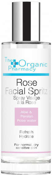 The Organic Pharmacy Rose Facial Spritz Toner - Тонік-спрей для глибокого зволоження шкіри