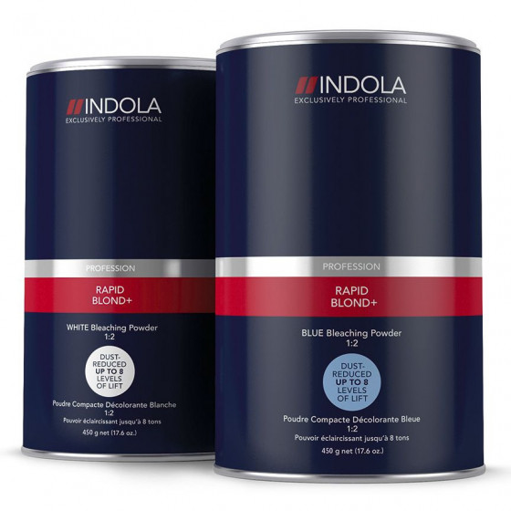 Indola Profession Rapid Blond+ White Dust-Free Powder - Беспылевой освітлюючий порошок білий - 1