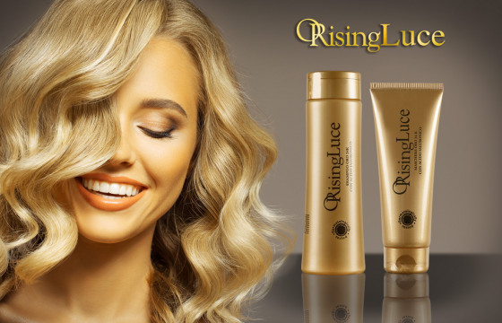 Orising Luce Shampoo Oro 24 K - Фіто-есенціальний шампунь "Золото 24 К" з гіалуроновою кислотою - 1