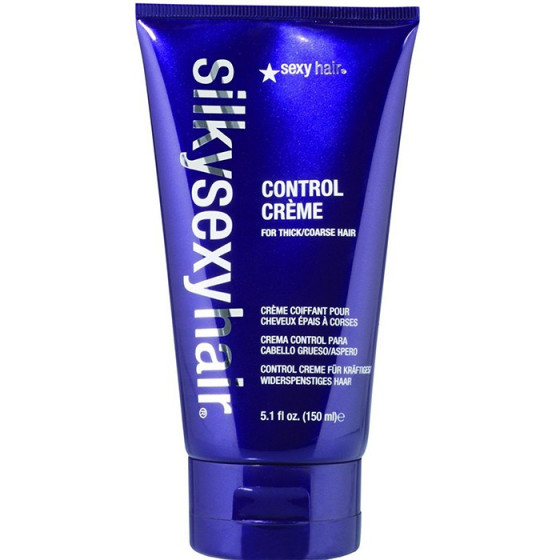 Sexy Hair SilkySexyHair Control Creme For Thick/Coarse Hair - Крем для контролю над жорстким волоссям