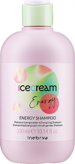 Inebrya Ice Cream Energy Shampoo - Тонізуючий шампунь проти випадіння волосся