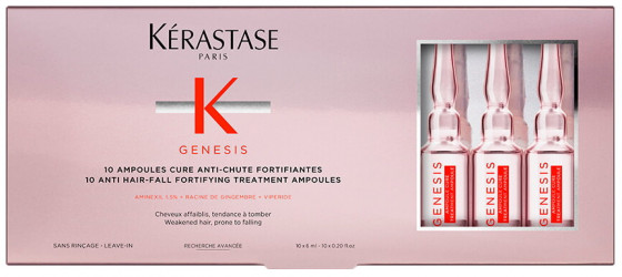 Kerastase Genesis Ampoules Cure Anti-Chute Fortifiantes - Ампули від випадіння волосся