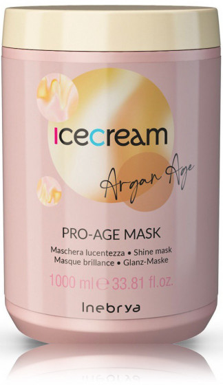 Inebrya Argan Oil Pro Age Mask - Маска з аргановою олією для фарбованого волосся
