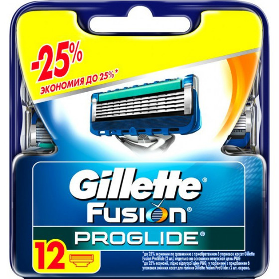 Gillette Fusion ProGlide - Змінні касети для гоління