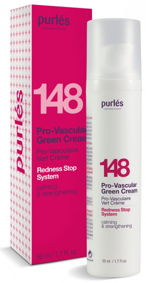 Purles 148 Pro-Vascular Green Cream - Про-судинний зелений крем