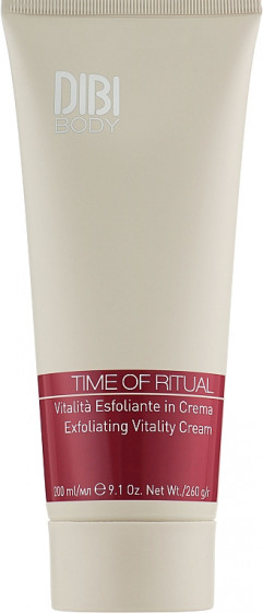 DIBI Time of Ritual Exfoliating Vitality Cream - Ревіталізуючий скраб-крем для тіла