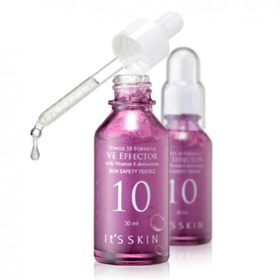 It's Skin Power 10 Formula Ve Effector - Ліфтинг сироватка для обличчя з вітаміном Е - 2