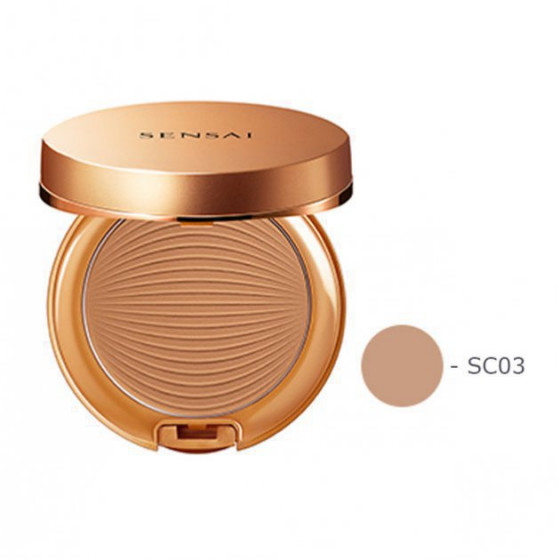 Kanebo Sensai Silky Bronze Sun Protective Compact SPF30 - Сонцезахисна тональна пудра - 1