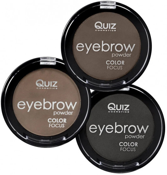 Quiz Cosmetics Eyebrow Powder - Пудра-тіні для брів - 2