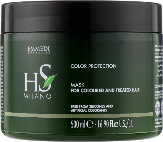 HS Milano Emmedi Capelli Colorati E Trattati Color Protection Mask - Маска для фарбованого волосся