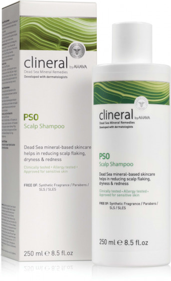 Ahava Clineral Pso Scalp Shampoo - Шампунь для чутливої ​​шкіри голови - 1