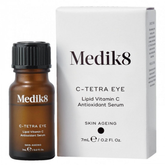 Medik8 C-Tetra Lipid Vitamin C Eye Serum - Антиоксидантна сироватка для шкіри навколо очей з вітаміном С - 1