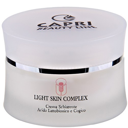 Capri Beauty Line Light Skin Complex Lightening Lactobionic and Cogic Acid Cream 250 мл - Освітлюючий крем з коджіковой і молочною кислотою