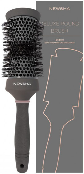 Newsha Deluxe Round Brush - Круглий браш "Делюкс" 53 мм