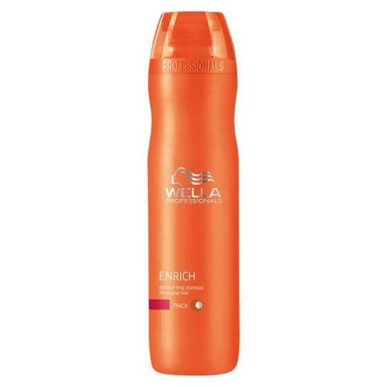 Wella Enrich Moisturizing Shampoo For Coarse Hair - Поживний зволожуючий шампунь для жорсткого волосся