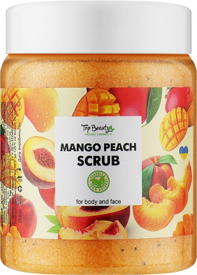 Top Beauty Scrub Mango Peach - MANGO PEACH