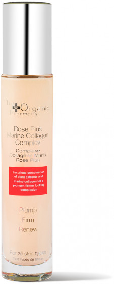 The Organic Pharmacy Rose Plus Marine Collagen Complex - Сироватка для обличчя з морським колагеном