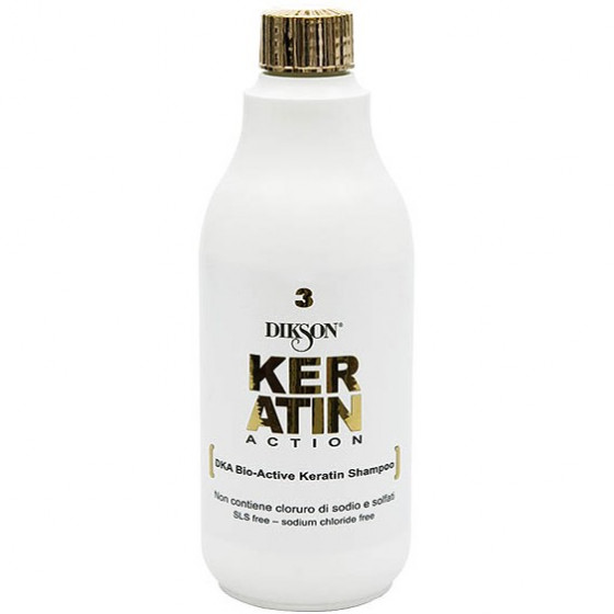 Dikson DKA-3 Bioactive Keratin Shampoo - Кератиновий шампунь для догляду за волоссям