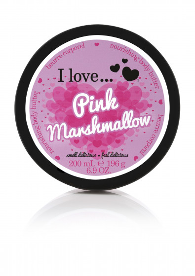 I Love Pink Marshmallow Body Butter - Олія для тіла "Рожевий зефір"