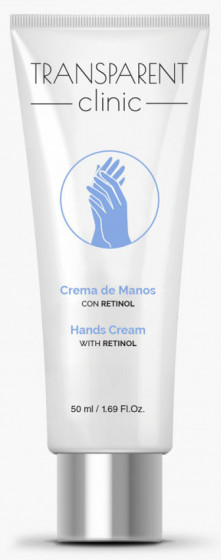 Transparent Clinic Hand Cream - Відновлюючий крем для рук з ретинолом