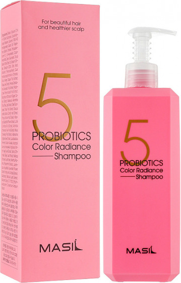 Masil 5 Probiotics Color Radiance Shampoo - Шампунь для волосся з пробіотиками для захисту кольору - 1