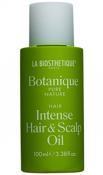 La Biosthetique Botanique Pure Nature Intense Hair&Scalp Oil - Відновлююча та заспокійлива олія для волосся та шкіри голови