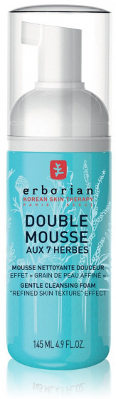 Erborian 7 Herbs Double Mousse - Очищуюча пінка для обличчя "7 Трав"