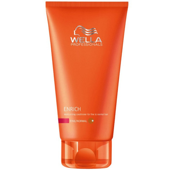 Wella Enrich Moisturizing Conditioner For Fine To Normal Hair - Поживний зволожуючий кондиціонер для для тонких і нормального волосся