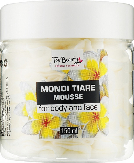 Top Beauty Monoi Tiare Mousse - Баттер-суфле "Моної-Банан"