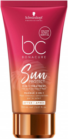Schwarzkopf Professional Bonacure Sun Protect 2-in-1 Treatment - Маска 2 в 1 для догляду за волоссям в літній час