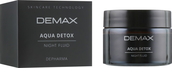 Demax Aqua Detox Night Fluid - Нічний крем «Аква детокс» - 1