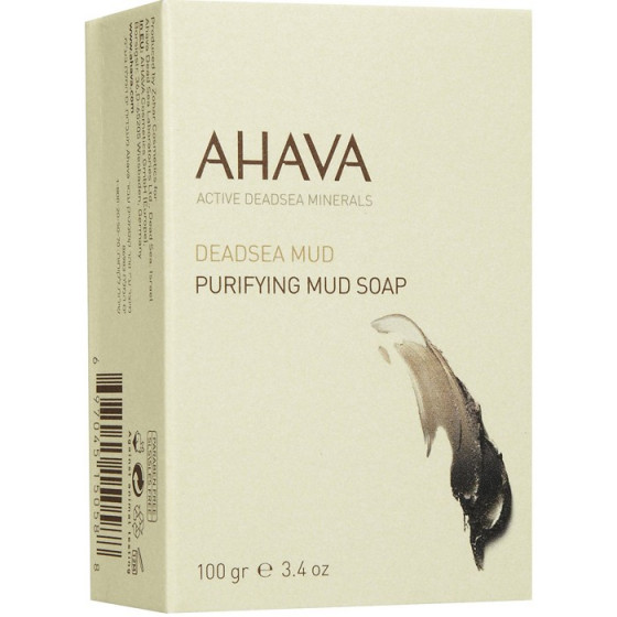 Ahava Deadsea Mud Purifying Mud Soap - Мило на основі грязі Мертвого моря - 1