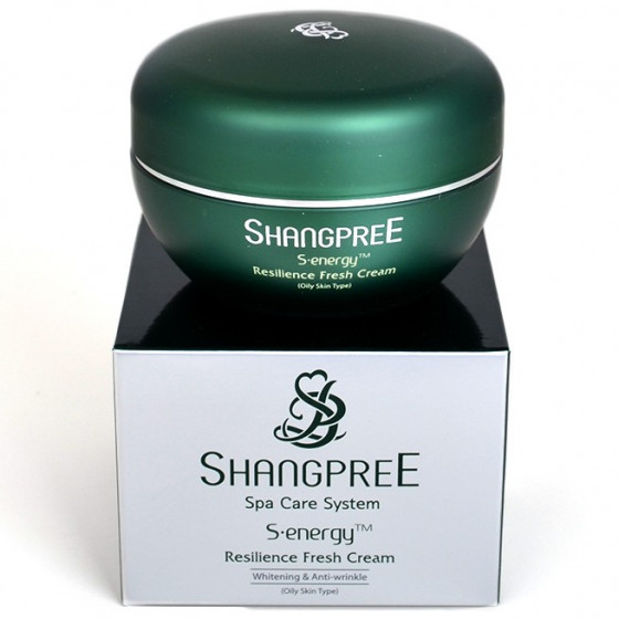 ShangPree S-Energy Resilience Fresh Cream - Підтягуючий крем для жирної шкіри