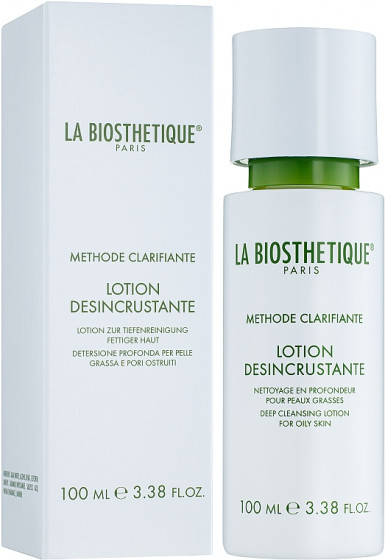 La Biosthetique Methode Clarifiante Lotion Désincrustante - Лосьйон-дезінкрустант для розкриття пор і розм'якшення комедонів - 1