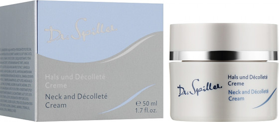 Dr. Spiller Neck and Decollete Cream - Крем для шкіри шиї та декольте - 2