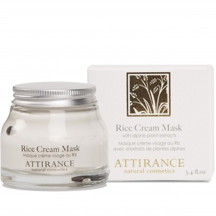 Attirance Rice Cream Mask - Рисова маска для обличчя