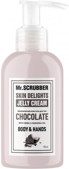 Mr.Scrubber Skin Delights Body&Hands Jelly Cream "Chocolate" - Крем-гель для тіла та рук