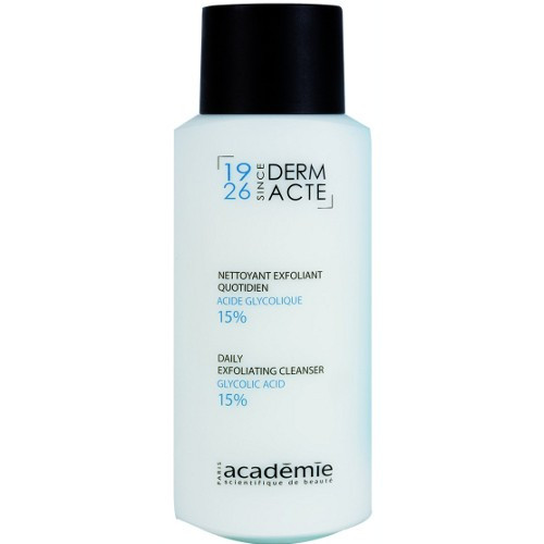 Academie Derm Acte Daily Exfoliating Cleanser Glycolic Acid 15% - Емульсія-ексфоліант з гліколевої кислотою 15%