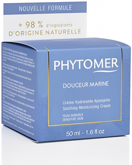 Phytomer Douceur Marine Soothing Moisturizing Cream - Заспокійливий оксамитовий крем для чутливої ​​шкіри - 2