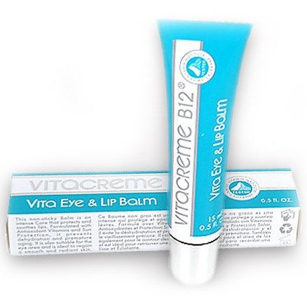 Vitacreme B12 Eye and Lip Balm - Vita-бальзам для очей і губ з вітаміном В12