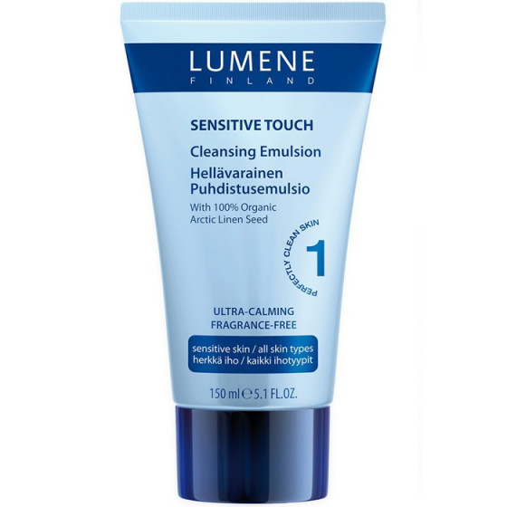 Lumene Sensitive Touch Cleansing Emulsion - Емульсія для вмивання для чутливої ​​шкіри