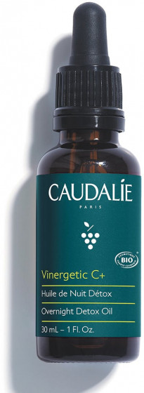 Caudalie Vinergetic C+ Overnight Detox Oil - Нічне детокс-масло для обличчя