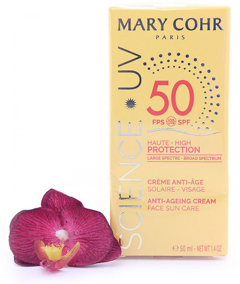 Mary Cohr Crème Solaire Visage SPF50 - Сонцезахисний крем для обличчя - 1