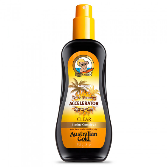 Australian Gold Dark Tanning Accelerator Spray Gel - Крем для посилення засмаги на сонці - 1